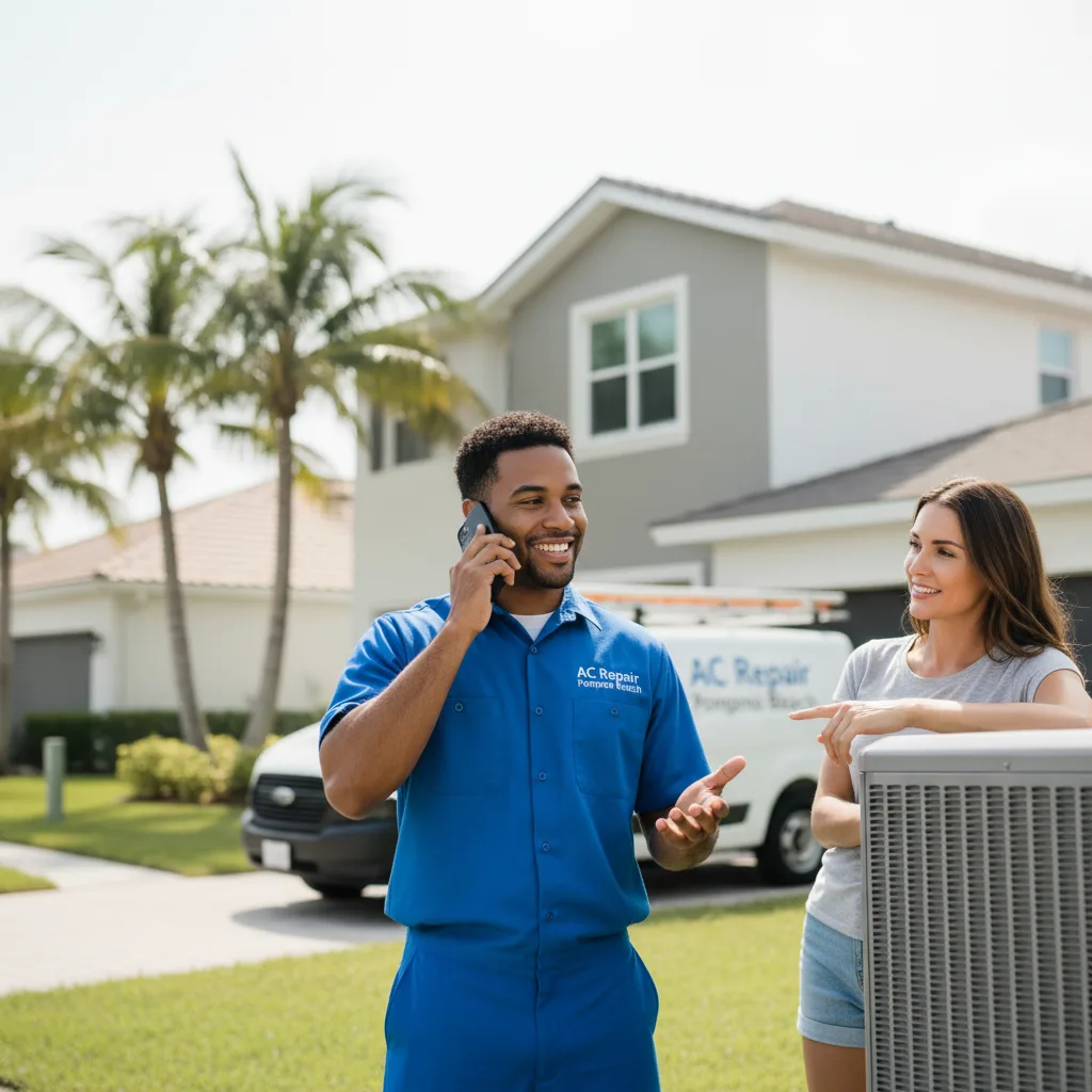 AC Repair Pompano Beach customer support in Sherrill